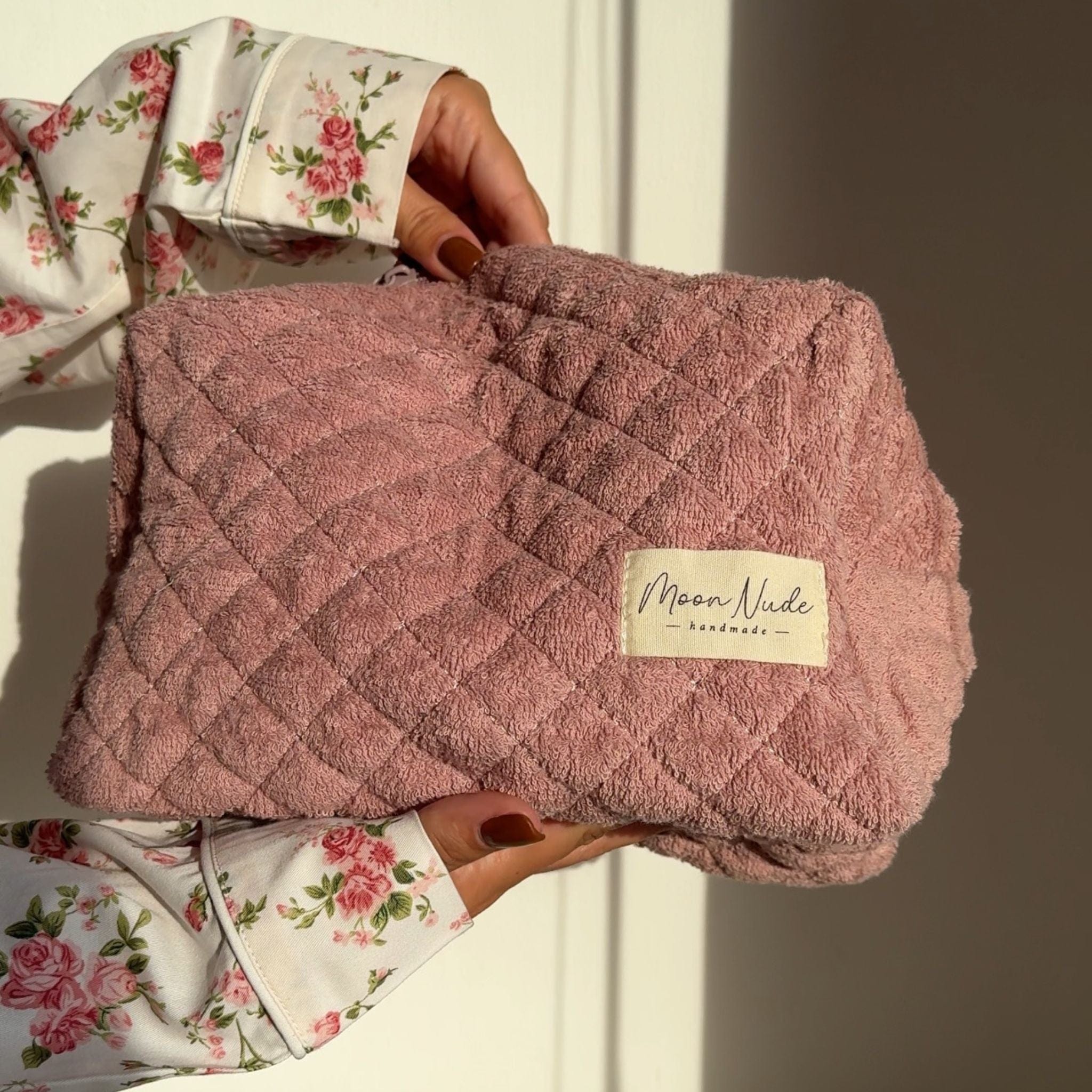 Moon Nude Blush Large Makeup Bag