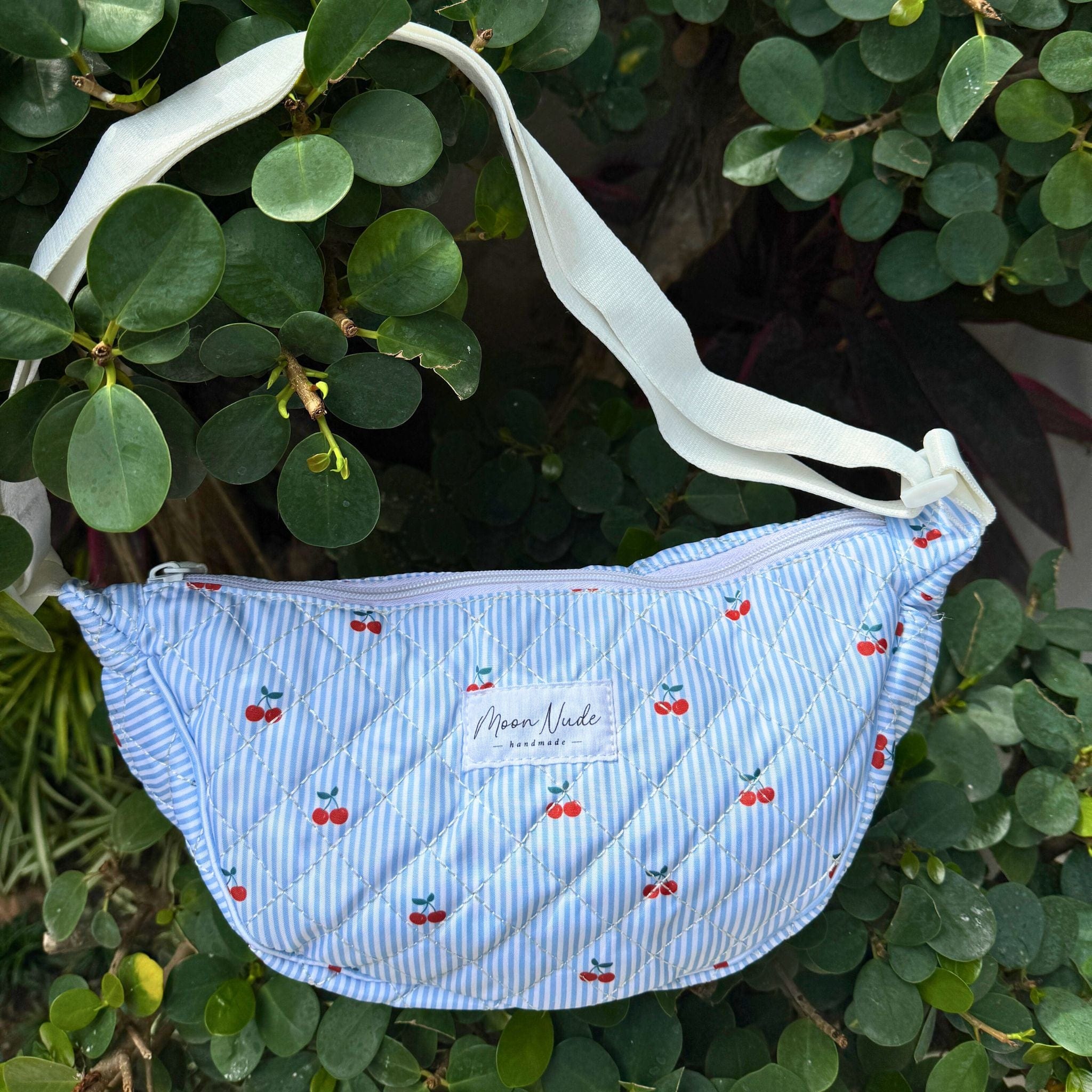 Moon Nude Cherry Mini Shoulder Bag