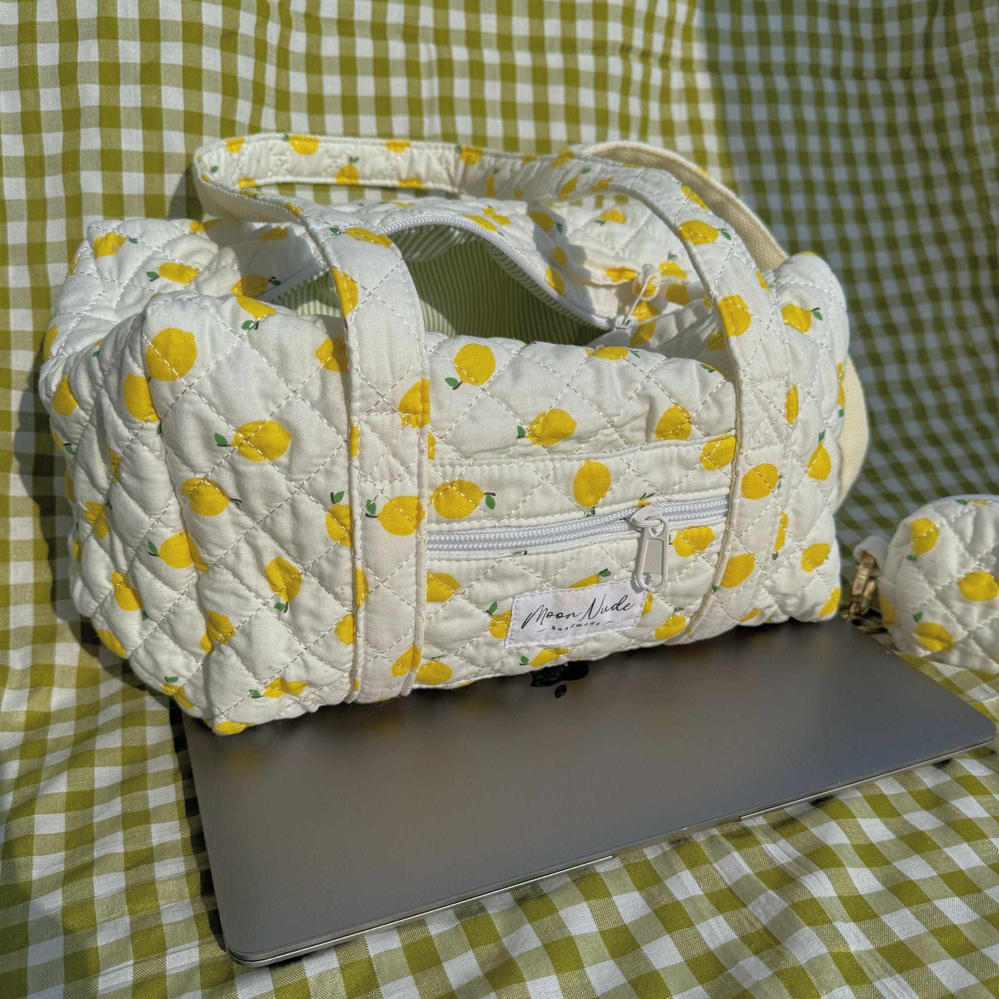 Moon Nude Lemonade Mini Duffel Bag