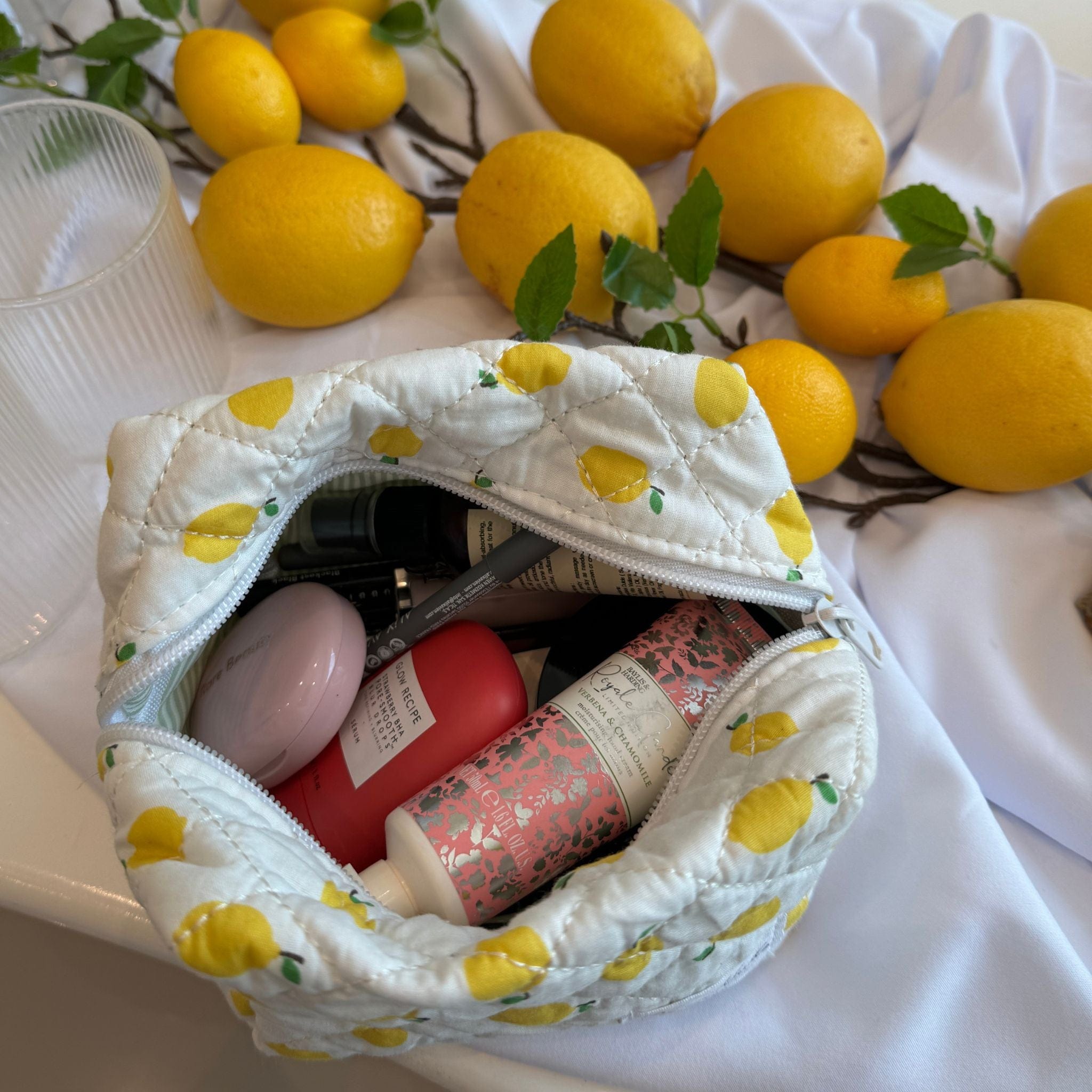 Moon Nude Lemonade Mini Makeup Bag