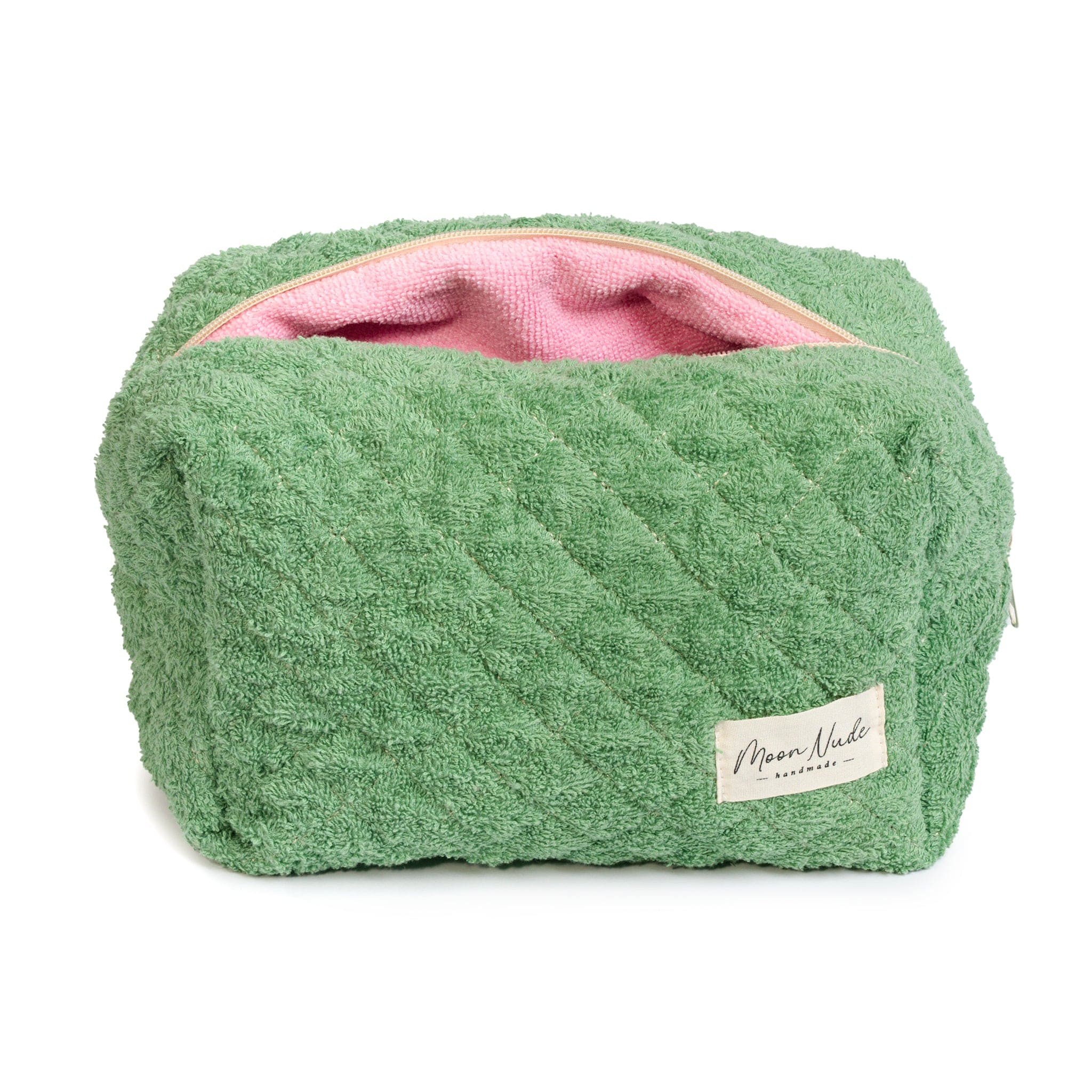 Moon Nude Olive Large Makeup Bag