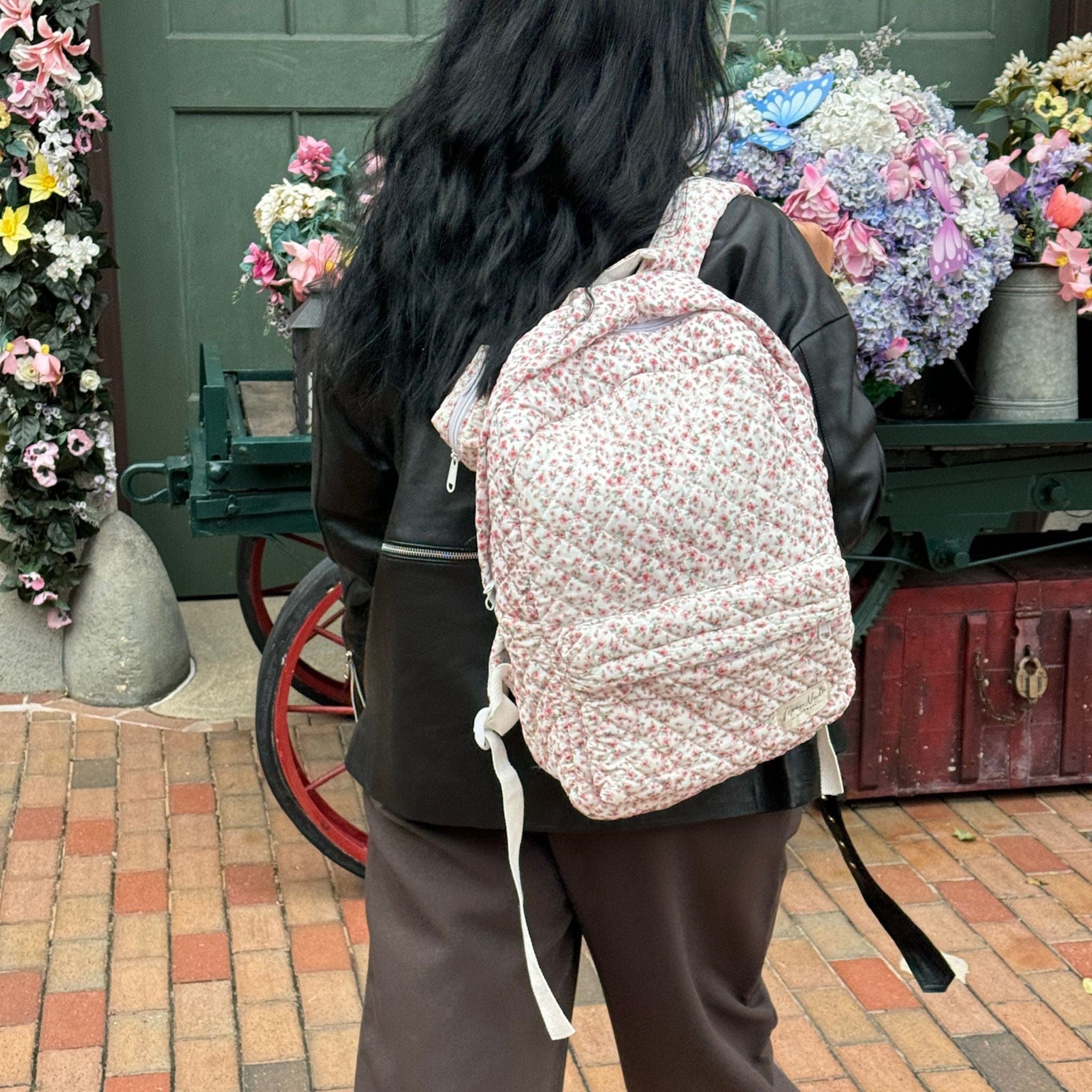 Moon Nude Peony Backpack