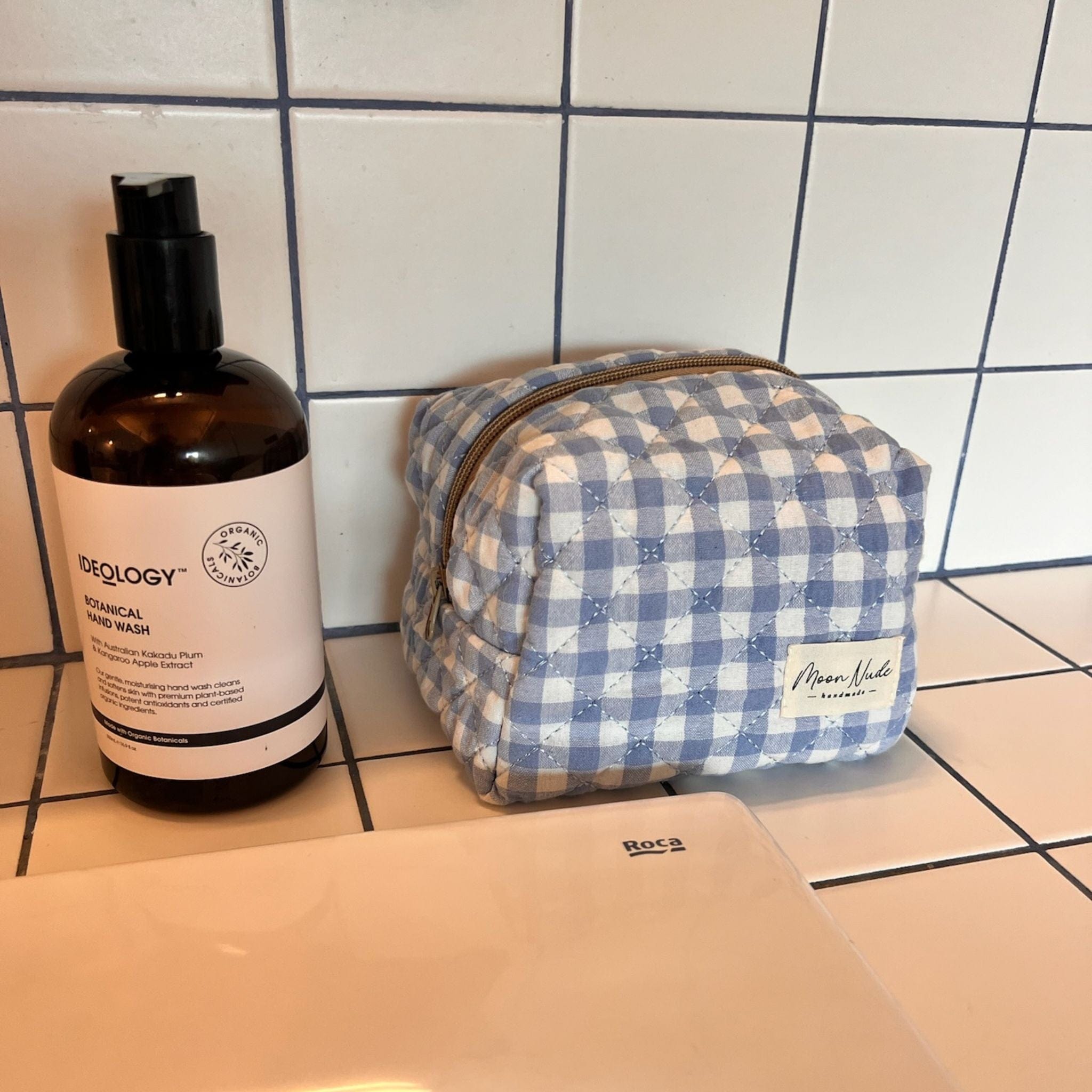 Moon Nude Azure Mini Makeup Bag